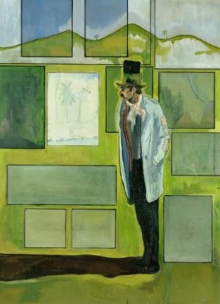 Peter Doig, Metropolitan (House of Pictures), 2004. Oli sobre tela, 275,3 x 200 cm